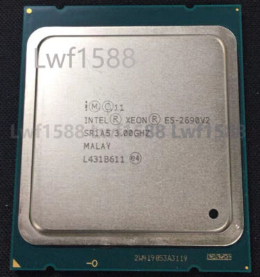 Intel Xeon e5-2690v2 e5-2690v2 3.0GHz 10-core 25mb lga2011 CPU processor 2690v2