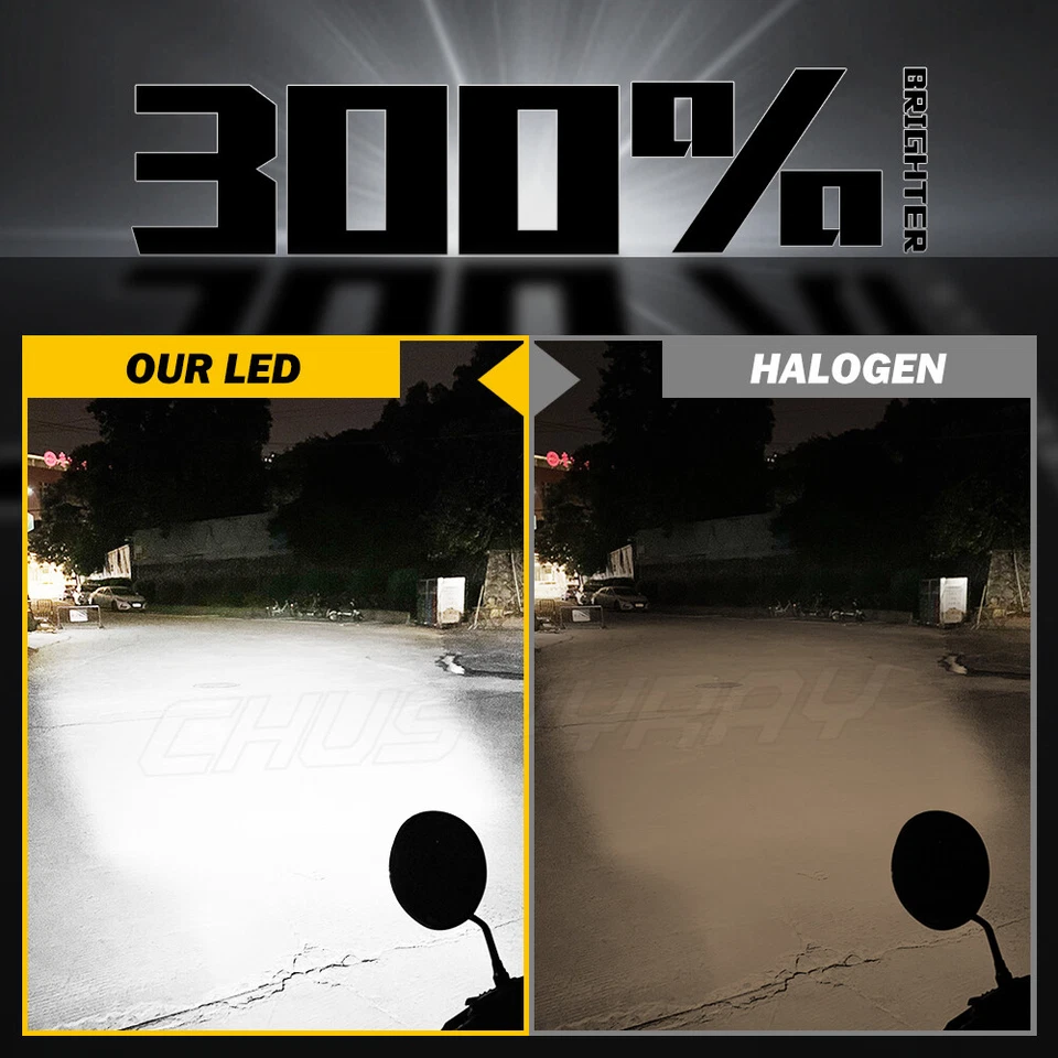 For SUZUKI SV650 MOTORCYCLE 7" inch Projector Led Headlight with Turn Signal DRL - Изображение 4 из 4