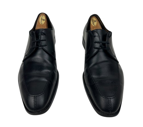 Paul Stuart Lars Split Toe Blucher Italy Black Dress Shoe Size 12 - Picture 2 of 10