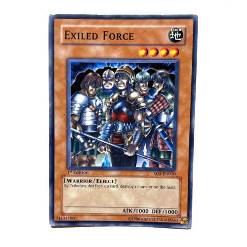 Exiled Force MP 1st Edition Common SD5-EN010 Yu-Gi-Oh! TCG See Photos - Picture 1 of 2