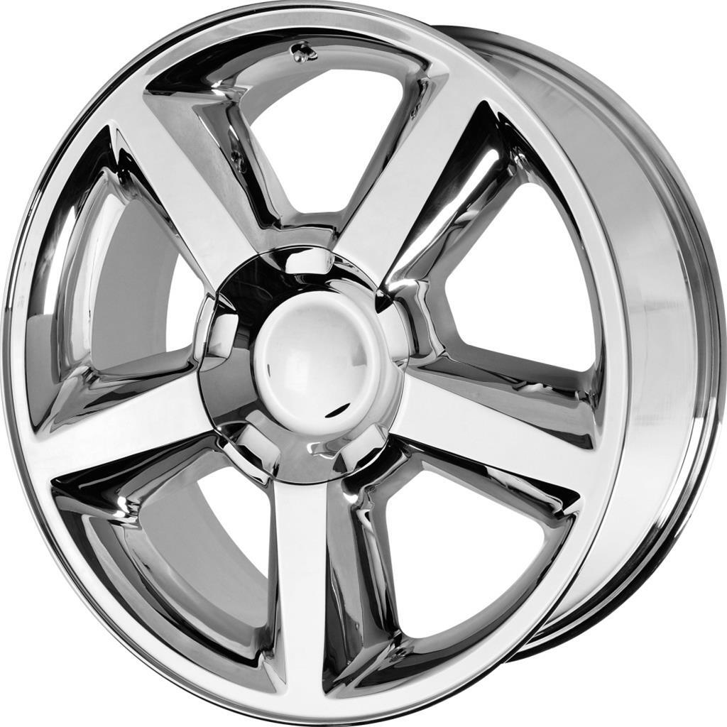 20x8.5 +31 Performance Replicas PR131 6x5.5 Chrome Wheels (Set of 4)