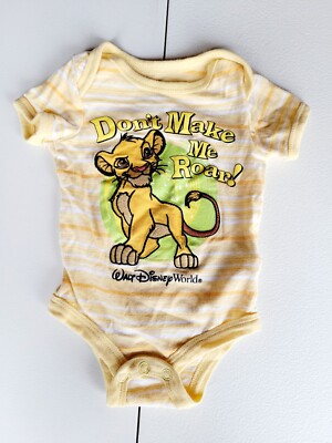 Kids One Piece Lion King Disney Parks Don't Make Me Roar Simba 3M