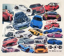 21pc Toyota Gt86 Subaru Brz Scion Fr-s Vinyl Stickers For Jdm Drift Legend Fan