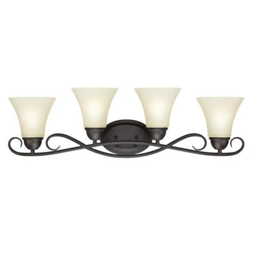 Dunmore Four-Light Indoor Wall Fixture Oil Rubbed Bronze - WESTINGHOUSE-6307000