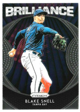 Blake Snell 2019 Panini Prizm Brilliance #B1 Tampa Bay Rays Baseball Insert MLB