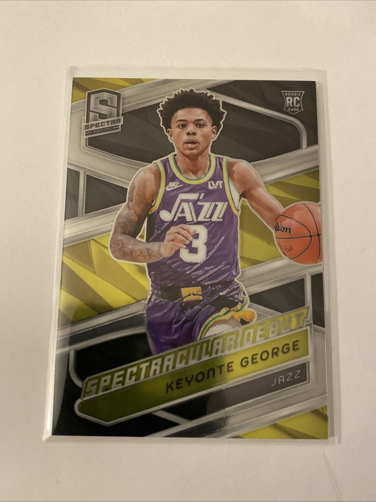 2023-24 Panini Spectra - Spectacular Debut #182 Keyonte George (RC)