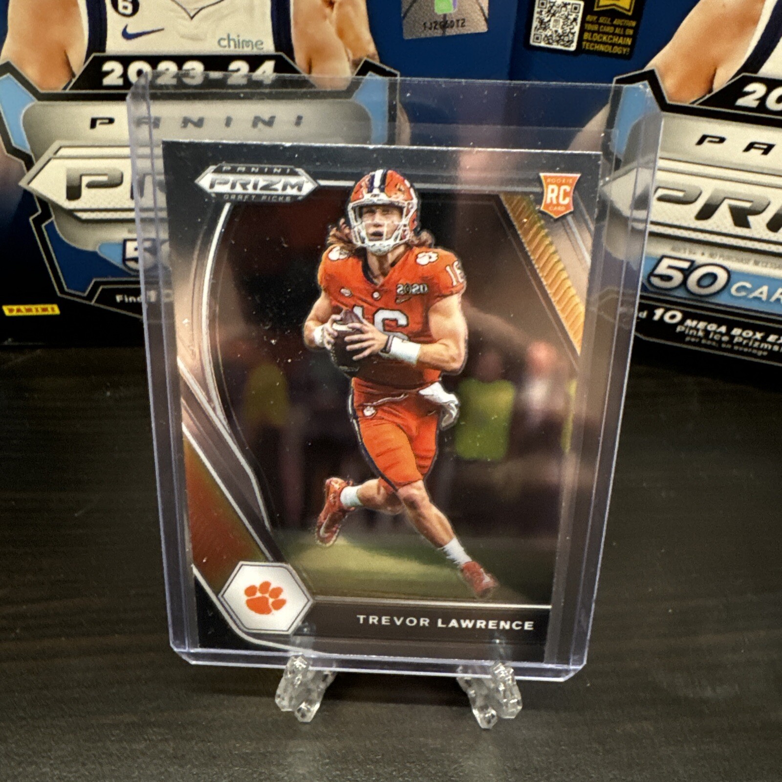 2021 Panini Prizm Draft Trevor Lawrence #106 Rookie Jaguars