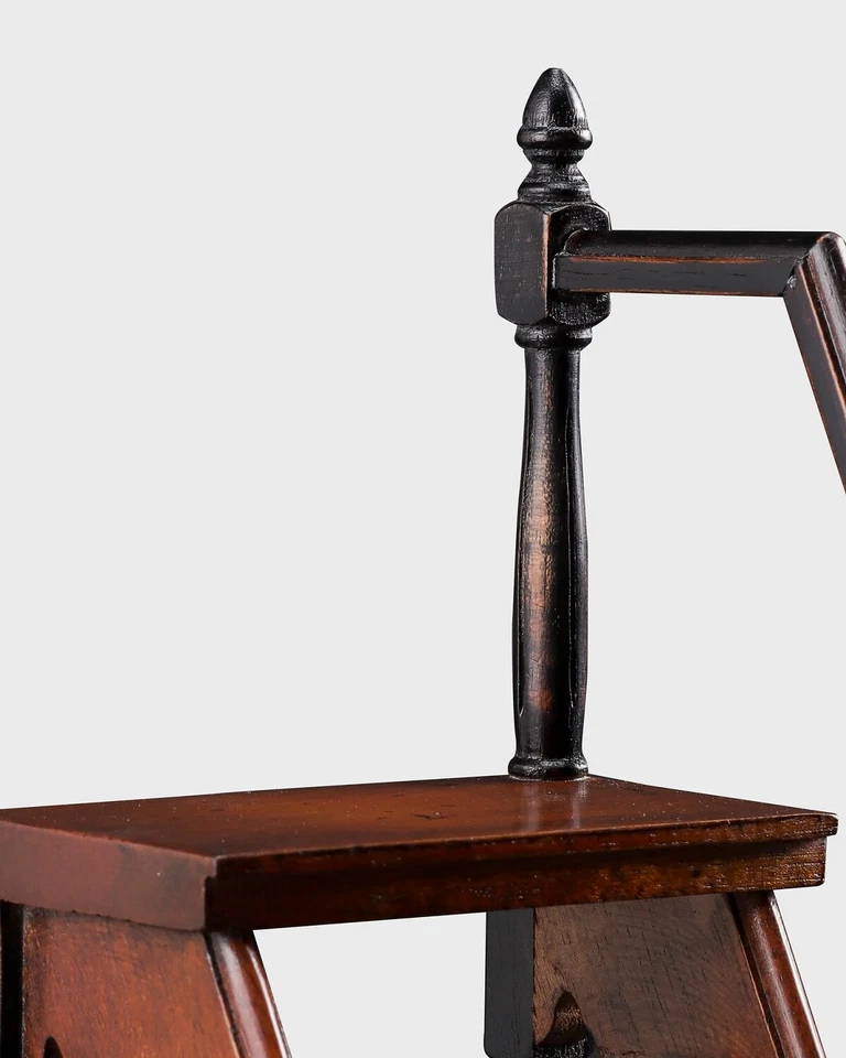 Small Harvard Library Steps Architectural 3D Wood Model 10" Staircase Sculpture - Image 3 of 4