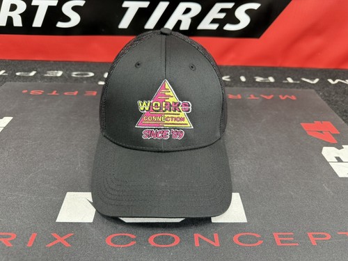 WORKS CONNECTION SNAP BACK RETRO HAT! NEW!! NICE!! 65-165 RETRO MOTO HATS - Picture 2 of 7