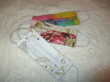 FACE MASKS Toddler's Size 3 qty. Variety Handmade NEW