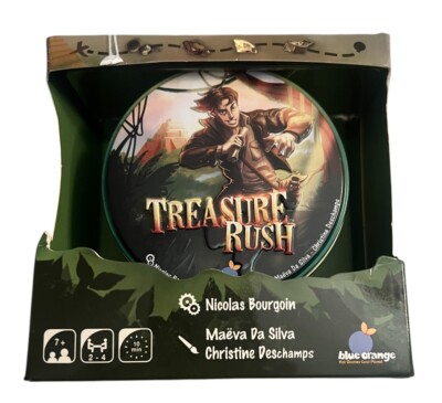 Treasure Rush Game Blue Orange Hot Games Cool Planet New In Box