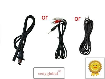 Power Cord For Polk Audio Signa S1 S2 S3 S4 Ultra-Slim TV Sound Bar AM6214-A 