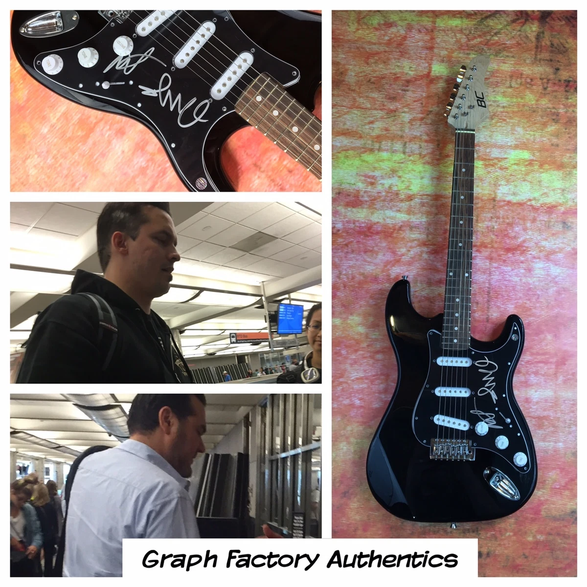 GFA Slug Ant Hip Hop Duo ATMOSPHERE Signed Electric Guitar