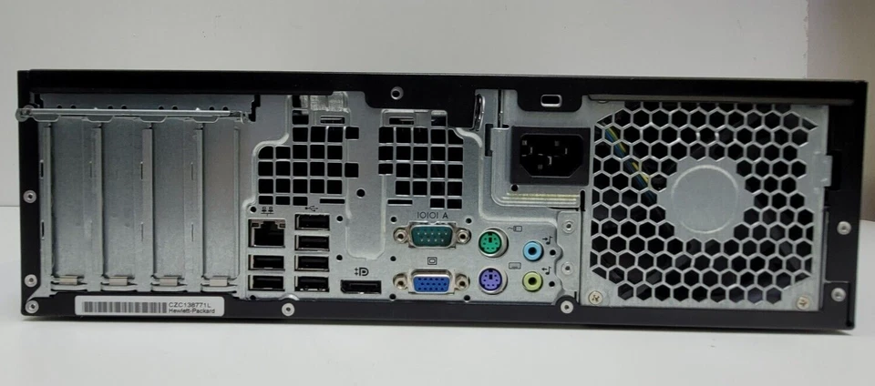 HP SFF Windows XP Gamer PC RS 232 32 Bit Computer i3 3,10GHz HD 250GB 4GB DVD - Bild 4 von 4