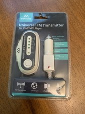Merkury Gear Universal FM Transmitter for iPod and MP3 Players SEALED NEW