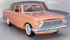 Jo-han Promo 1962 Amc Rambler American 2dr Sdn 125 Salmoninca Silver Fn-vf