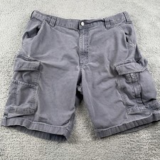 Carhartt Cargo Shorts Mens 38 Blue Rugged Flex Relaxed Fit Stretch Canvas Work