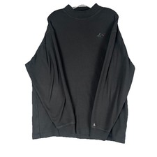 Greg Norman Play Dry Men  s Crewneck Pullover Sweater Black Size XL