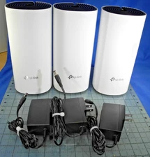 TP-Link Deco M4R AC1200 Mesh WiFi System (3-Pack) – Complete Set  (NICE!)