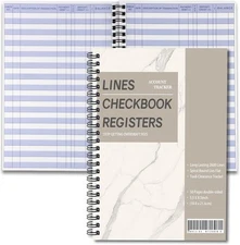 Checkbook Register, Check Registers for Personal, Accounting Ledger Brown 