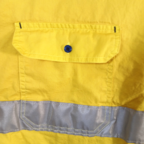 3M Scotchlite HiVis Lanterna Pesce 5XL Sicurezza Manica Lunga Riflettente Bottoni - Foto 9 di 10
