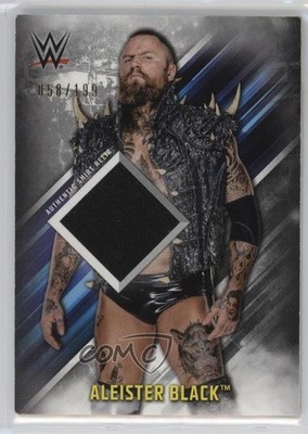 2019 Topps WWE Smackdown Superstar Relics 58/199 Aleister Black #SR-AB 1u5y