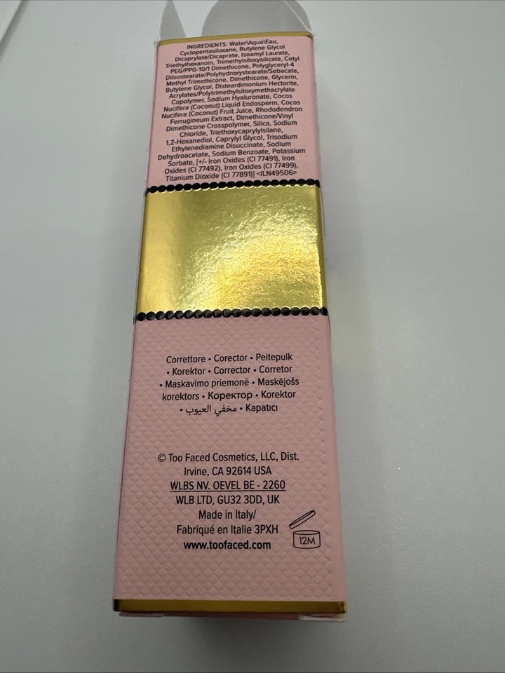 Too Faced Born This Way Super Coverage LIGHT BEIGE Multi-Use Longwear Concealer - Image 4 of 4