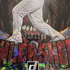 2022 Donruss Baseball - Mike Trout - #UL-3 Silver Unleashed Insert #'d /349