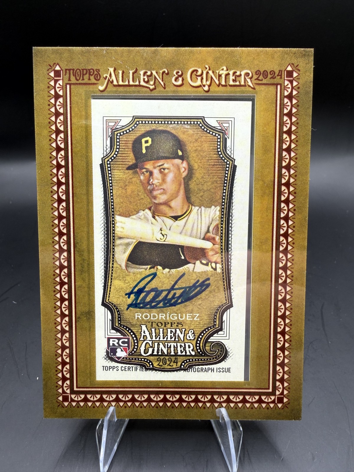 2024 Topps Allen & Ginter - Mini Baseball Autographs Endy Rodriguez #MA-ER AU