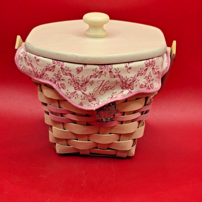 Vintage Longaberger 2001 Horizon of Hope Basket Combo