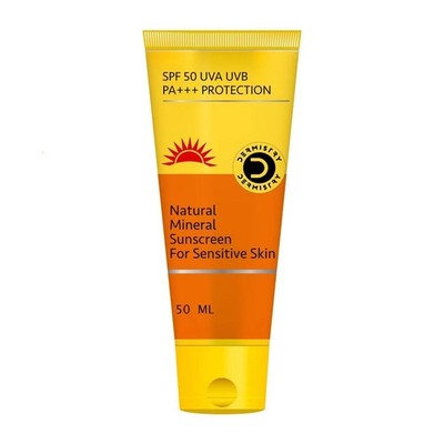 Dermistry Natural Mineral Sunscreen LSF 50 für empfindliche Haut 50ml