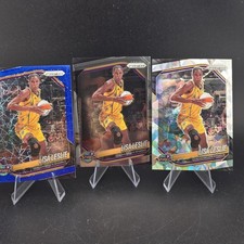 2025 Panini Prizm WNBA Lisa Leslie #106 Ice Prizm, Blue Velocity, and Base