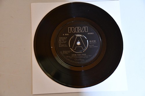 Gerard Kenny - Crime That Pays 7 Inch Vinyl Record - Bild 2 von 3