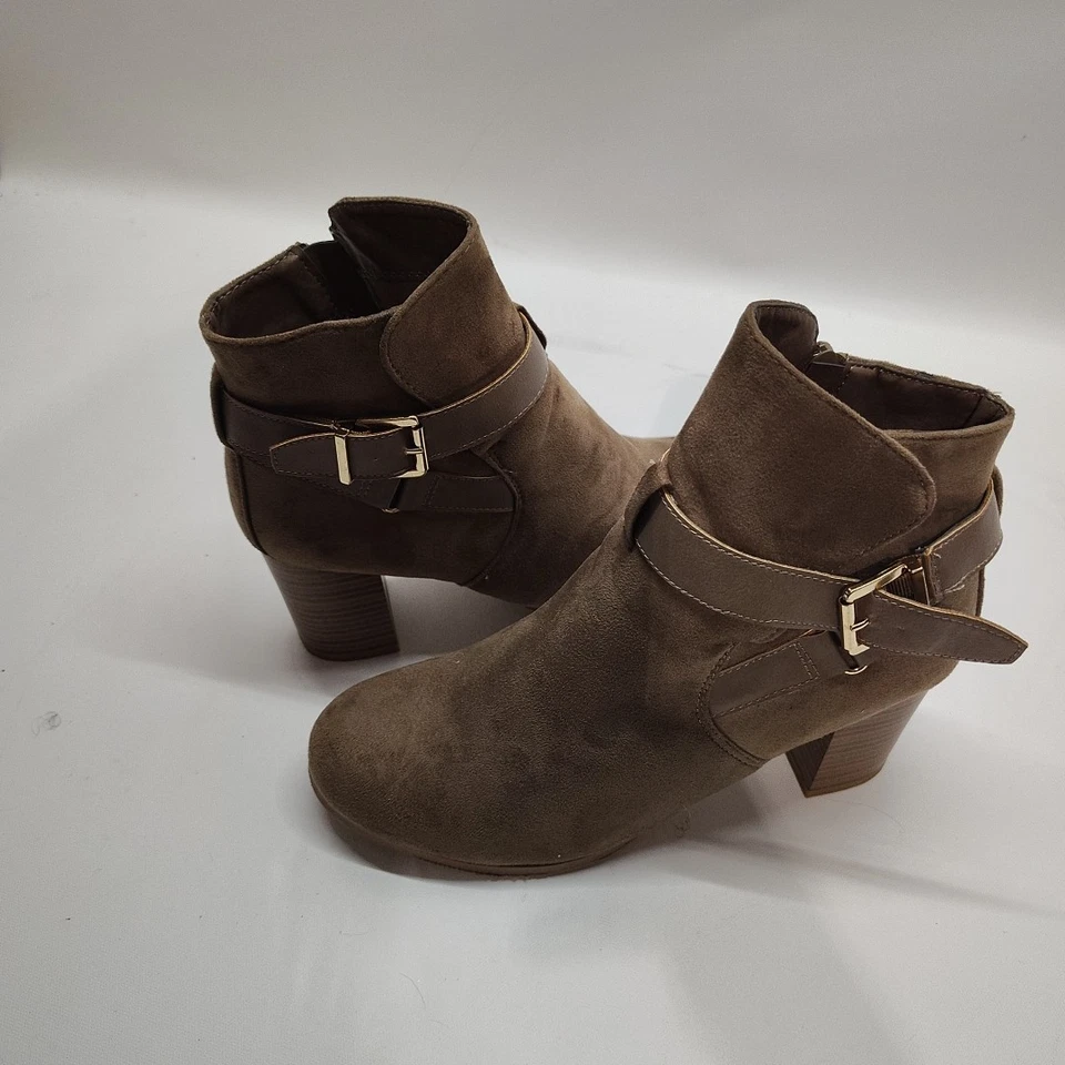 Botines de gamuza Wild Diva talla 10 Foto 2 de 4