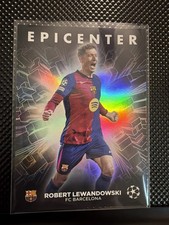 2025 Topps Flagship  Robert Lewandowski Epicenter #EC-10 Case Hit FC Barcelona