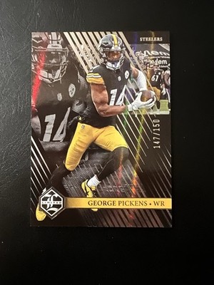 2023 Panini Limited Silver Spotlight George Pickens 147/150