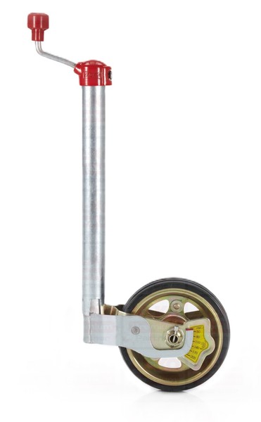 Alko StüTzrad 300Kg Premium + StüTzlastwaage AnhäNger Wohnwagen + Rangiergriff-image
