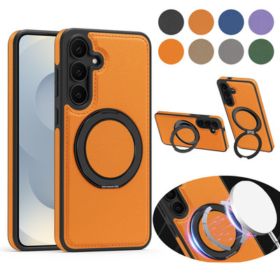 For Samsung Galaxy S25 S24 S23 S22 Ultra Plus FE Magnetic Mag Safe Stand Case