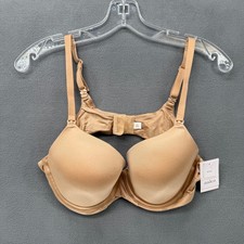 Auden Womens Nursing Lightly Lined Full Coverage T-Shirt Bra Beige 38B NEW