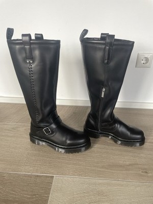 Dr. Martens anistone kniehohe Bikerboots EU 41, 