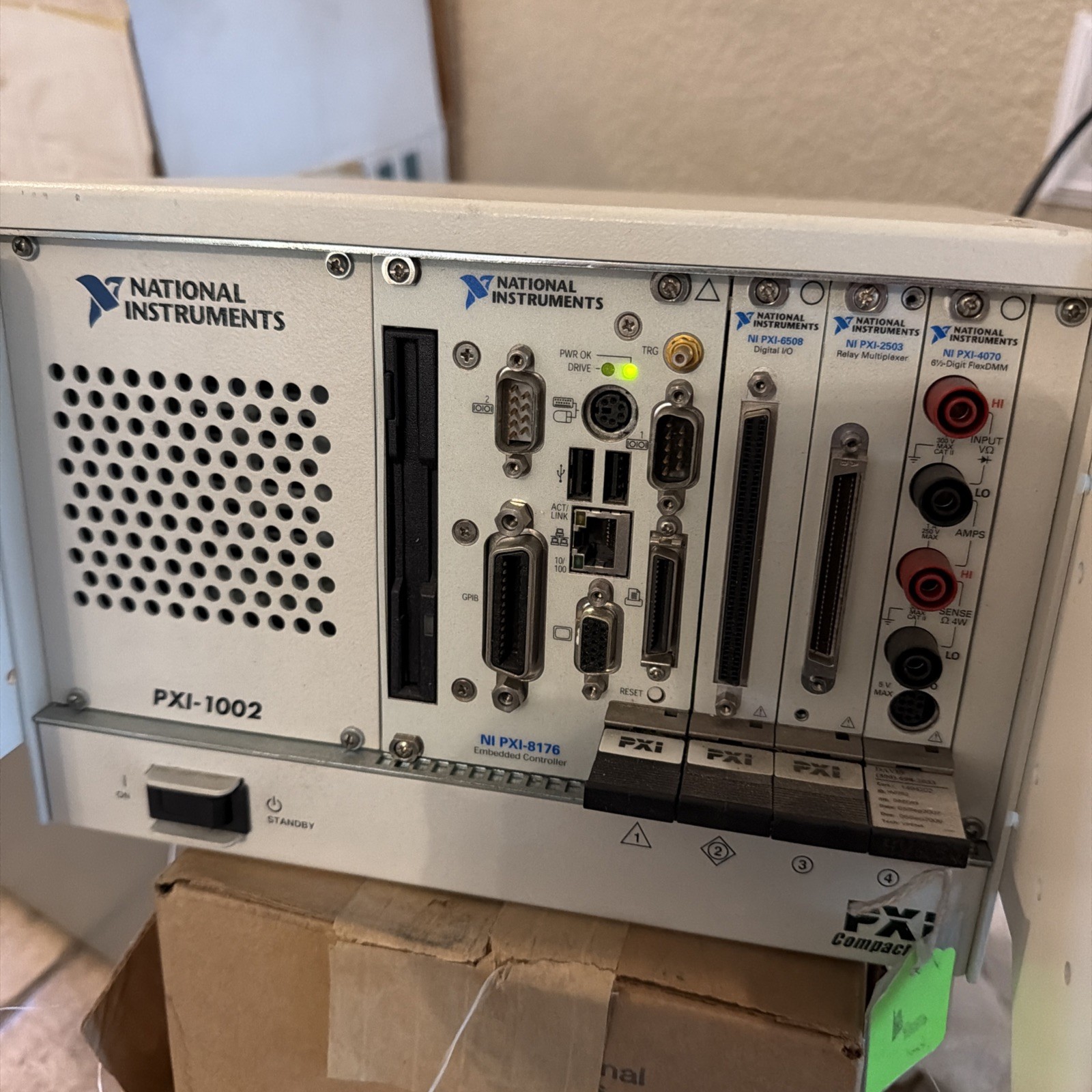NATIONAL INSTRUMENTS PXI-1002 PXI-8176,PXI-6508,PXI-4070,PXI-2503