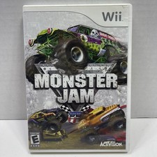 Monster Jam (Nintendo Wii, 2007) CIB - Tested - VG W/Manual