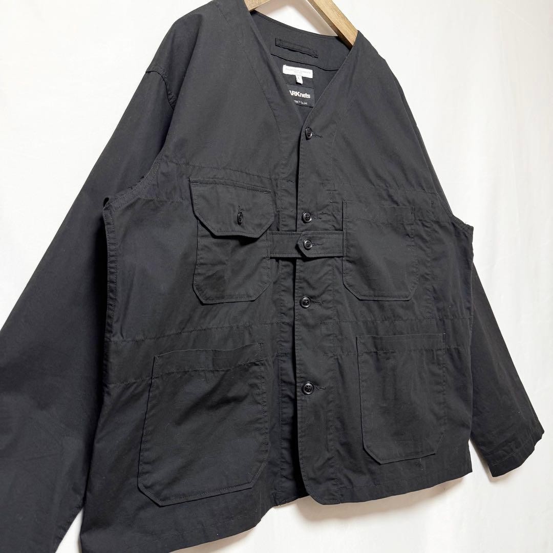 Engineered Garments L Size Custom Collarless Card… - image 11