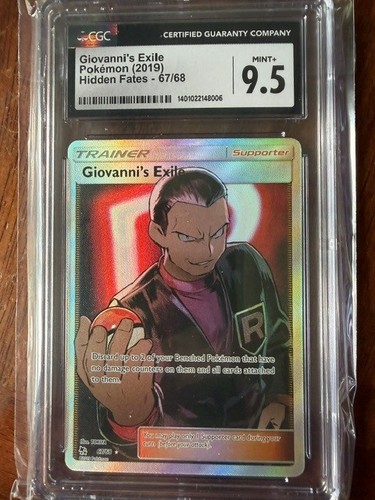 Giovanni's Exile graded CGC 9.5 for sale on eBay