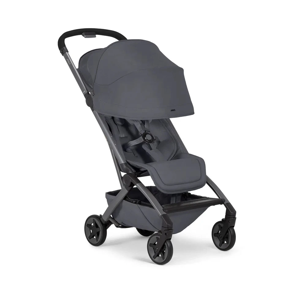 JOOLZ Aer² Kinderwagen Buggy Reise Stone Grey ultrakompakt leicht Schultergurt - Bild 2 von 4