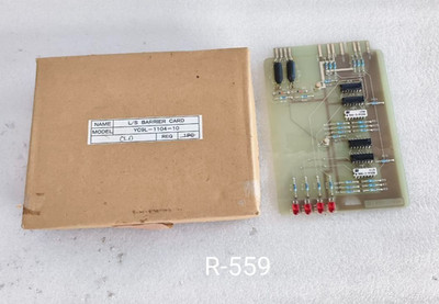 YUKEN YC9L-1104-10 L/S Barrier Card PCB - Gebraucht - Schnellversand FedEx / DHL