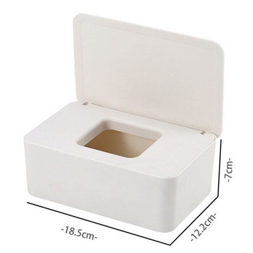 Wet Wipes Dispenser Holders Tissue Storage Box Case with Lid Household Supplies - Picture 2 of 11