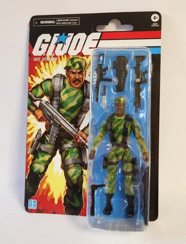 2024 GI Joe Sgt Stalker Action Figure F9868 Hasbro 6" Tall New On Card