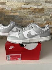Nike Dunk Low Retro Herren Sneaker Weiß/Grau...