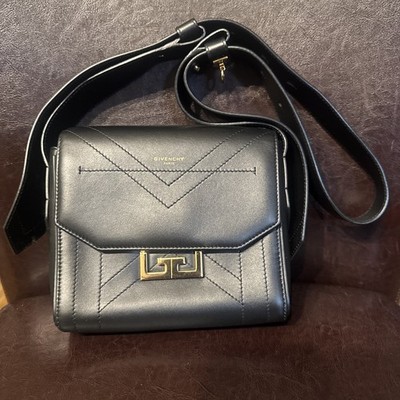 Givenchy Black Eden Shoulder Bag Cross Body Leather
